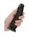 REALROCK PENE REALISTICO CURVADO CON VENTOSA 6 155 CM