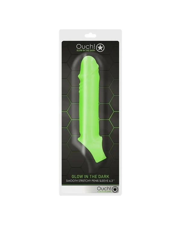 OUCH FUNDA PARA PENE FLUORESCENTE GLOW IN THE DARK