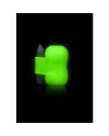 OUCH MASTURBADOR CON VIBRADOR FLUORESCENTE GLOW IN THE DARK