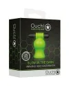 OUCH MASTURBADOR CON VIBRACIoN FLUORESCENTE GLOW IN THE DARK