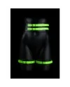 OUCH ESPOSAS CINTURoN Y CORREAS PARA LOS MUSLOS GLOW IN THE DARK