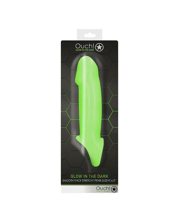 OUCH FUNDA PARA EL PENE GLOW IN THE DARK