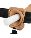 REALROCK STRAP ON HUECO VIBRATORIO CON TESTiCULOS 9 23 CM