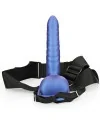 OUCH CORREA HUECA CON TESTiCULOS 8 21 CM AZUL