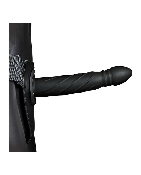 OUCH STRAP ON HUECO TRENZADO 8 20 CM NEGRO