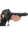 OUCH STRAP ON HUECO TRENZADO 8 20 CM NEGRO