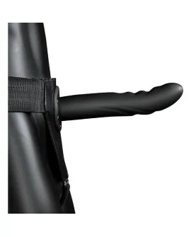 OUCH!-STRAP-ON HUECO CURVO TEXTURIZADO - 8 / 20 CM-NEGRO