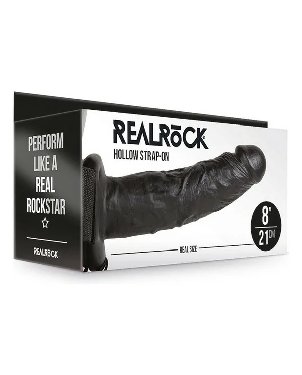 REALROCK VIBRADOR CON STRAP ON AJUSTABLE 8 205 CM