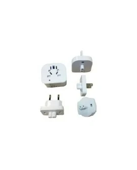 KIT ADAPTADOR DE VIAJE UNIVERSAL (100 PAÍSES) 7HSEVENON ELEC BL.1