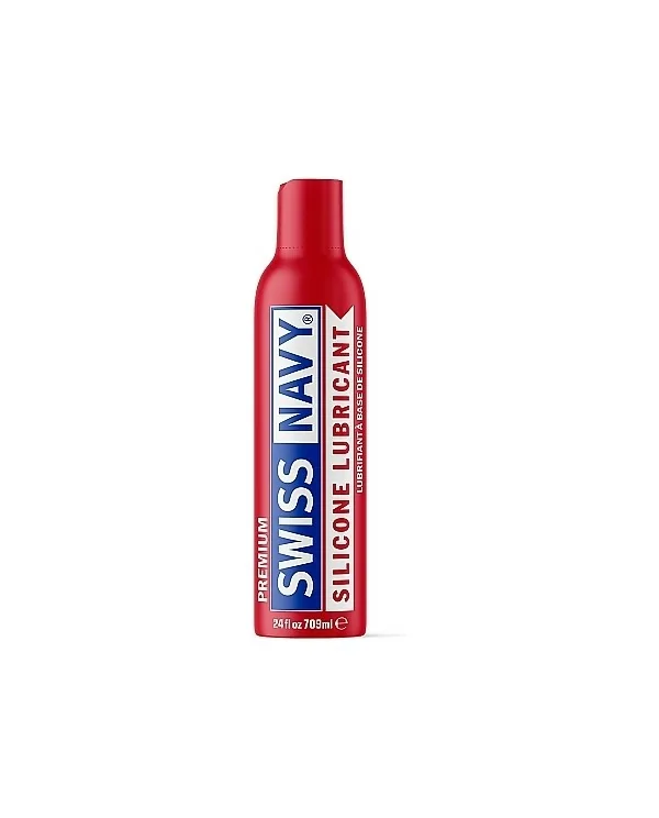 SWISS NAVY LUBRICANTE PREMIUM DE SILICONA 709 ML 24 OZ