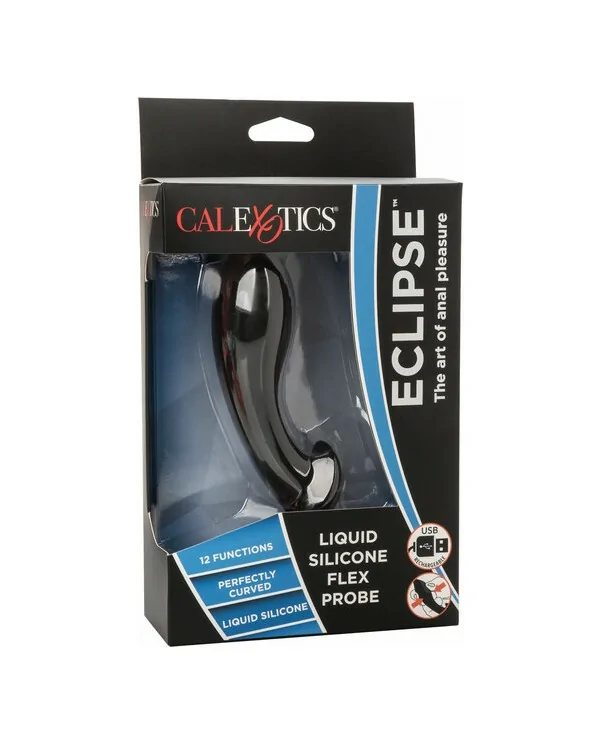 CALEXOTICS PLUG ANAL DE SILICONA NEGRO