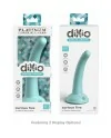 PIPEDREAM CURIOUS FIVE 5 INCH DILDO VERDE