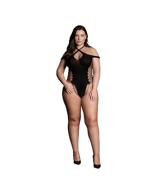 LE DeSIR SHADE LEDA XIII BODY CON ESCOTE CRUZADO Y TIRANTES TALLA GRANDE