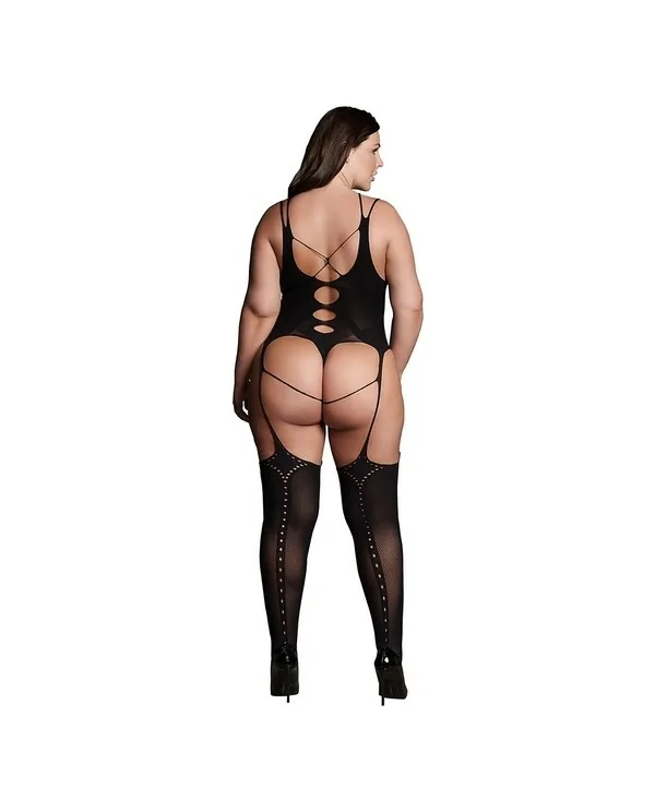 LE DeSIR SHADE ELARA VII BODYSTOCKING CON COPAS ABIERTAS TALLA GRANDE