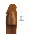 PIPEDREAM SLEEVE 8 INCH 2 INCH PLUG EXTENSIoN DE PENE