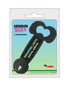 ABRIDOR METALICO IMANTADO CON FORMA DE PENE - MODELO 2