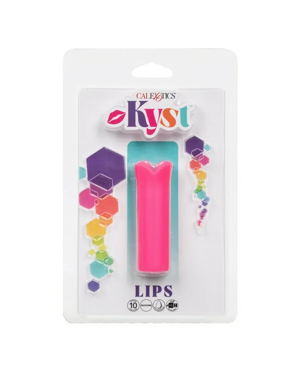 CALEXOTICS KYST LIPS MASAJEADOR EN FORMA DE LABIOS ROSA