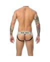 MOB STRIPE CLASSIC JOCK TANGA BLANCO