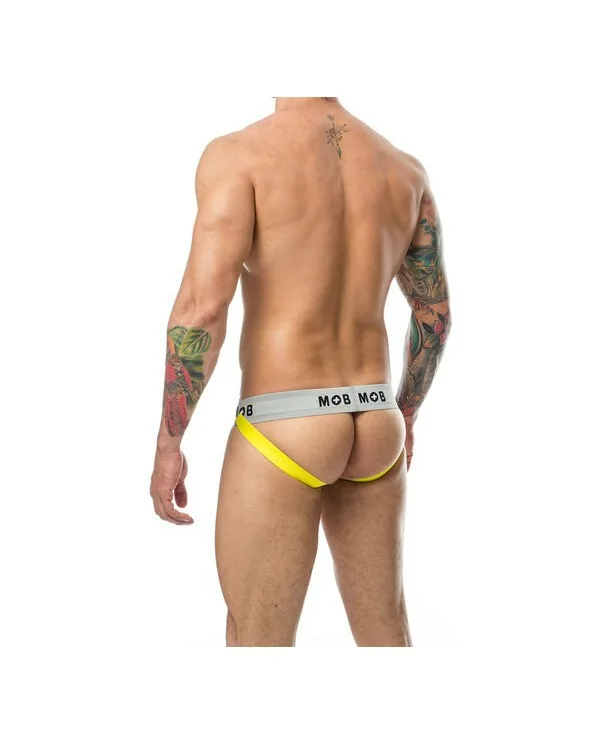 MOB STRIPE CLASSIC JOCK TANGA AMARILLO