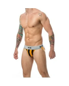 MOB STRIPE CLASSIC JOCK - TANGA NARANJA