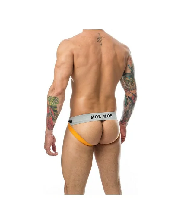 MOB STRIPE CLASSIC JOCK TANGA NARANJA