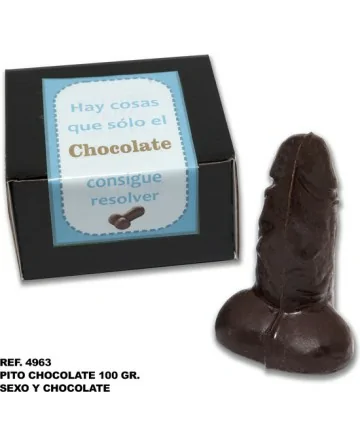 PITO CHOCOLATE 100GR SEXO Y CHOCOLATE