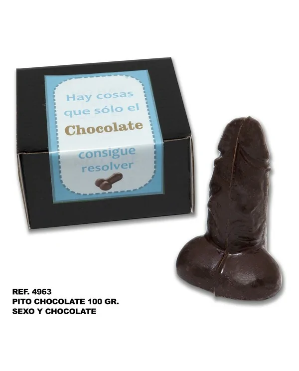 PITO CHOCOLATE 100GR SEXO Y CHOCOLATE