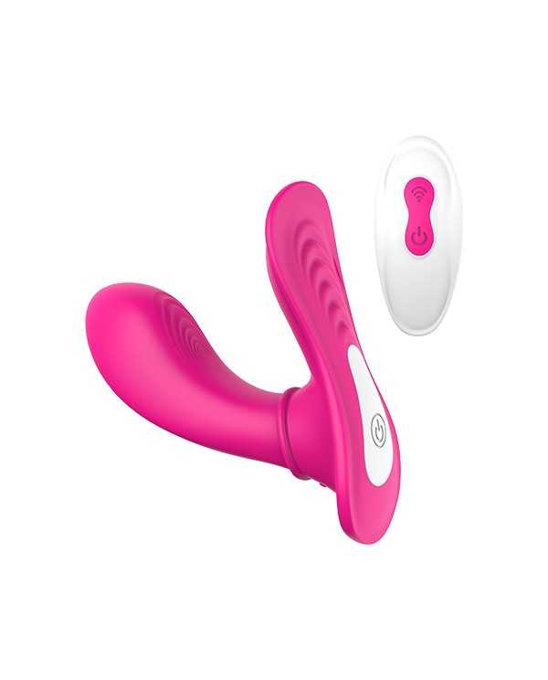 VIBES OF LOVE REMOTE PANTY G MAGENTA