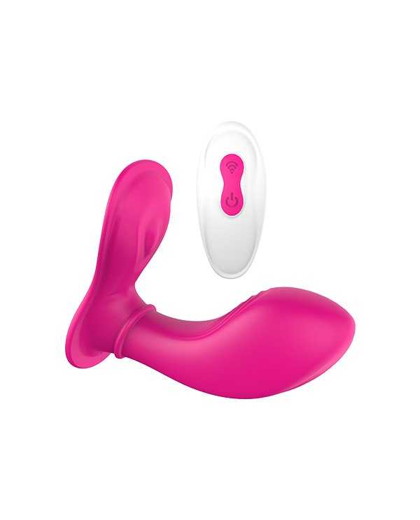 VIBES OF LOVE REMOTE PANTY G MAGENTA