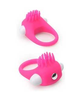 RINGS OF LOVE SILICONE STIMU RING ROSA