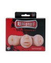 REALSTUFF 3 IN 1 MASTURBATORS FLESH