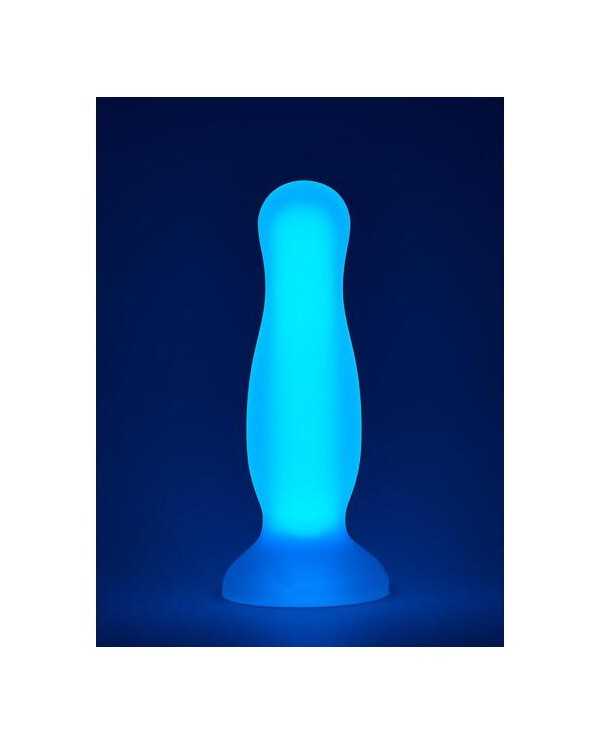 RADIANT SOFT PLUG BRILLANTE DE SILICONA AZUL