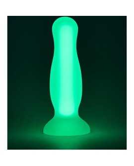 RADIANT SOFT - PLUG BRILLANTE DE SILICONA VERDE