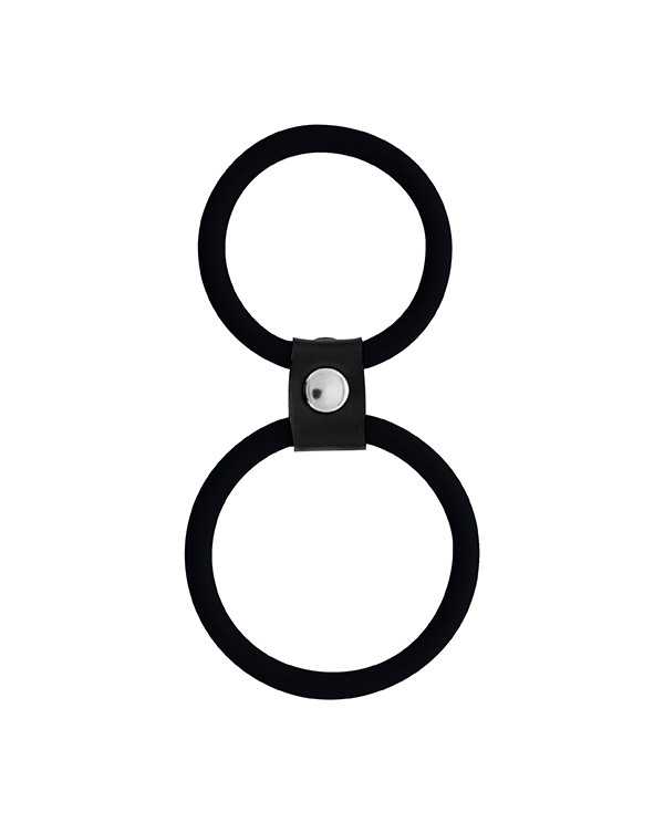 MENZSTUFF DUAL RINGS BLACK