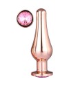 GLEAMING LOVE ROSE GOLD PLEASURE PLUG L