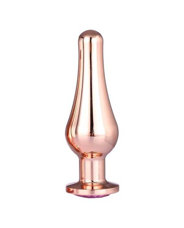 GLEAMING LOVE ROSE GOLD PLEASURE PLUG L