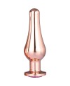 GLEAMING LOVE ROSE GOLD PLEASURE PLUG L