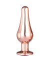 GLEAMING LOVE ROSE GOLD PLEASURE PLUG S