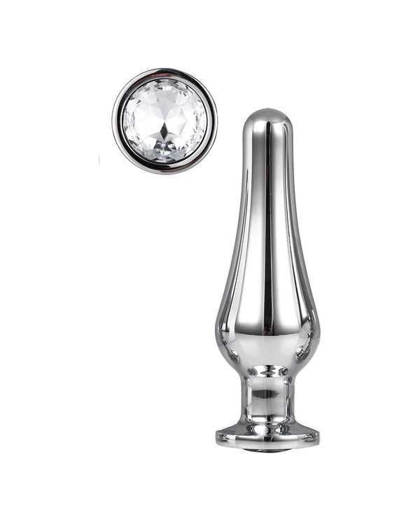 GLEAMING LOVE SILVER PLEASURE PLUG M