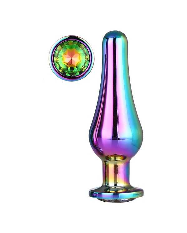 GLEAMING LOVE COLOURED PLEASURE PLUG L