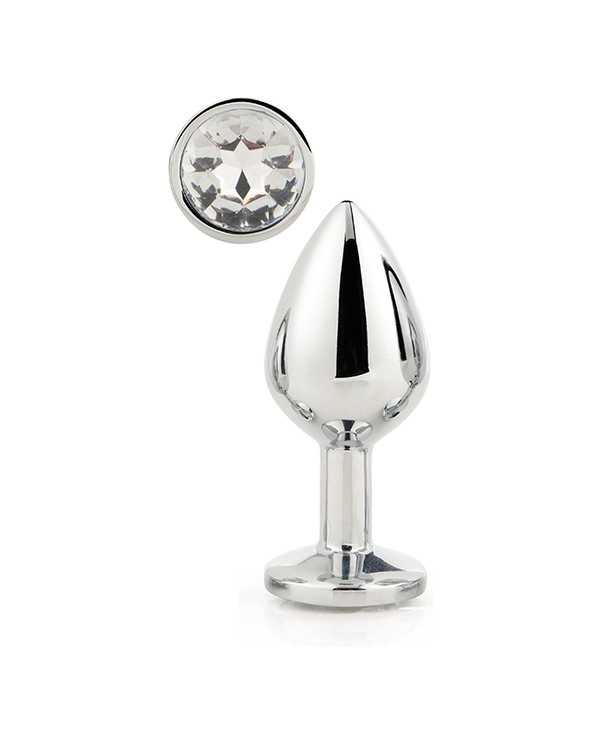 GLEAMING LOVE SILVER PLUG LARGE