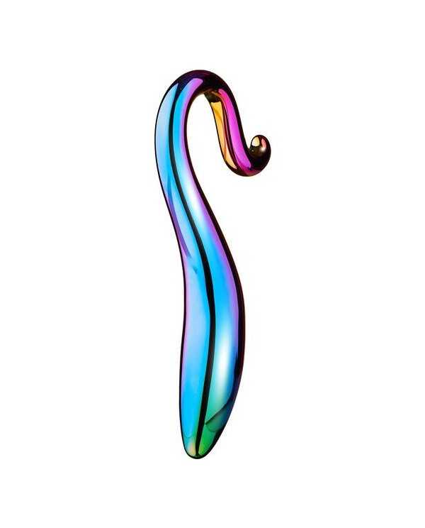 GLAMOUR GLASS ELEGANT CURVED DILDO