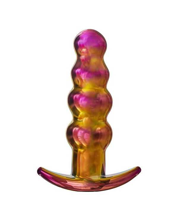 GLAMOUR GLASS REMOTE VIBE BEADED PLUG