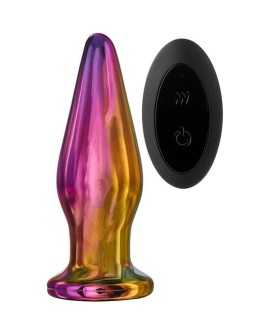 GLAMOUR GLASS REMOTE VIBE TAPERED PLUG