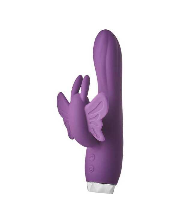 FLIRTS BUTTERFLY VIBRATOR PURPLE