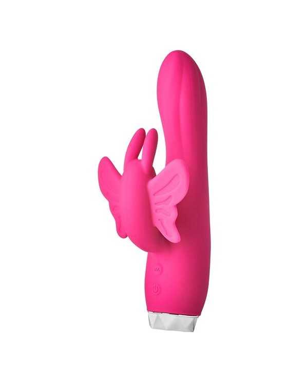 FLIRTS BUTTERFLY VIBRATOR PINK