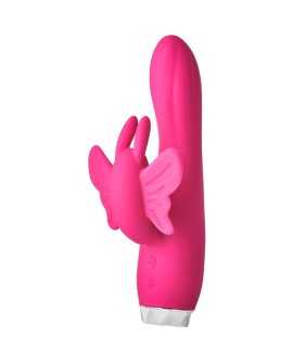 FLIRTS BUTTERFLY VIBRATOR PINK