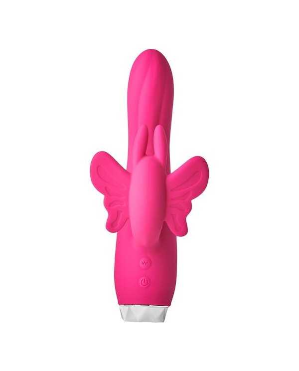 FLIRTS BUTTERFLY VIBRATOR PINK