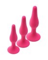 FLIRTS CURVED ANAL TRAINING KIT PINK