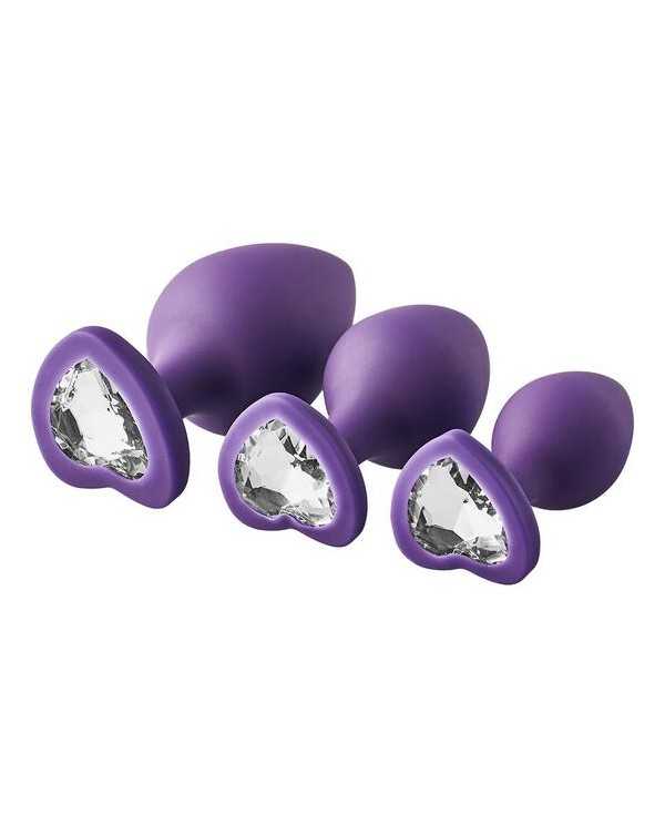 FLIRTS ANAL TRAINING KIT GEM STONE PURPLE